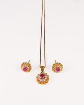 Pendant and Earrings Set